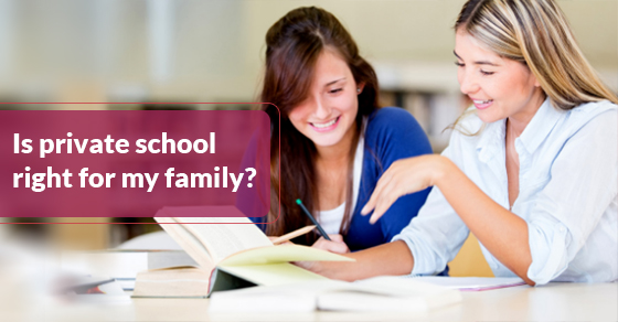 Is private school right for my family?